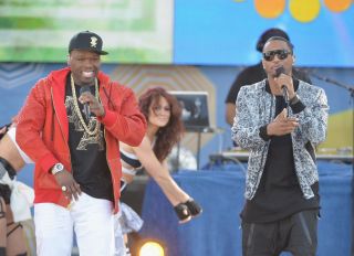 Curtis "50 Cent" Jackson Performs On ABC's "Good Morning America"