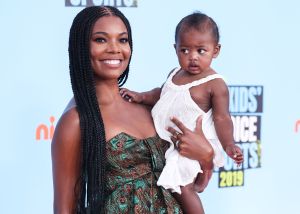 Dwyane Wade And Gabrielle Union brought their daughter Kaavia James to the 2019 Nickelodeon Kid's Choice Sports Awards