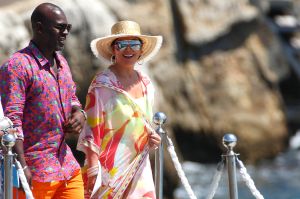 Kris Jenner and Corey Gamble Yacht