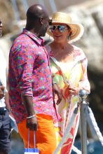 Kris Jenner and Corey Gamble Yacht