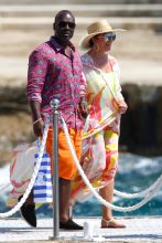 Kris Jenner and Corey Gamble Yacht