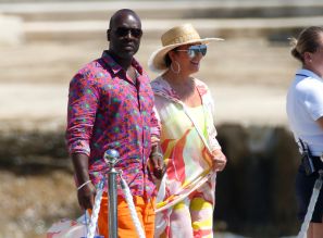 Kris Jenner and Corey Gamble Yacht