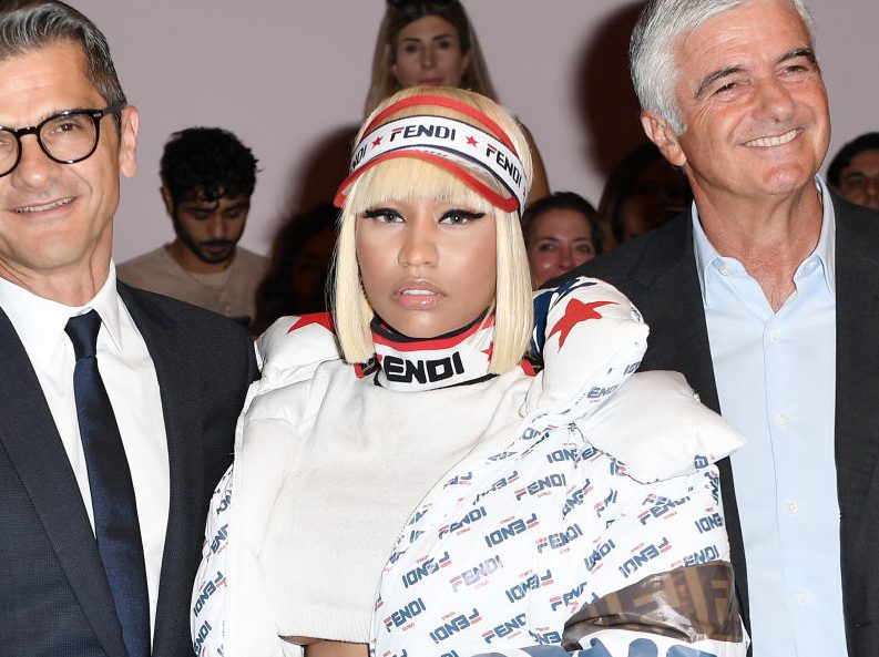 Fendi FAKKS: Here's Why Nicki Minaj's Impending Fendi Clothing Collab &  Fendi Printed Wig Has Fans FREAKIN' Out - Bossip
