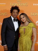 Beyonce and Jay Z attend London Lion King Premiere