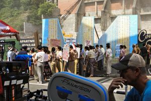 West Side Story Shoots Scene