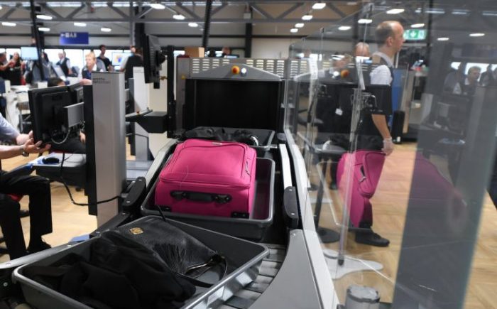 Additional control lanes at Frankfurt Airport