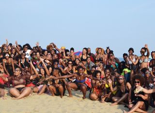 Black Girl Beach Day