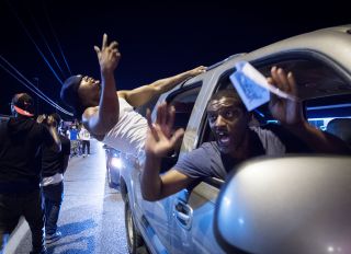 USA - Protests in Ferguson