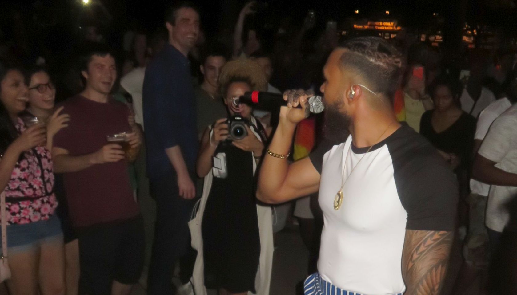 Jidenna performs in Prospect Park