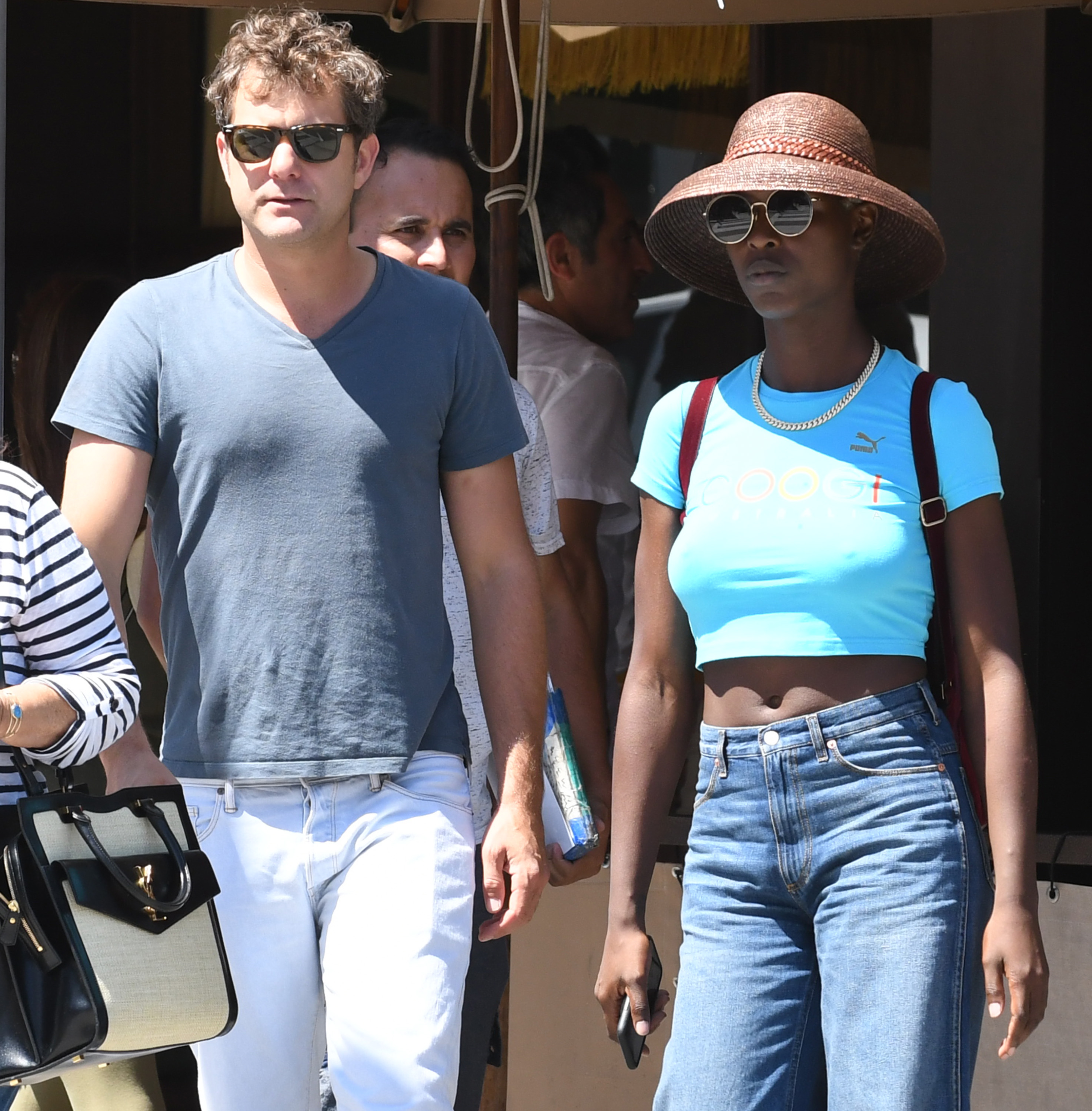 Jodie Turner-Smith Lunches In Beverly Hills with Joshua Jackson