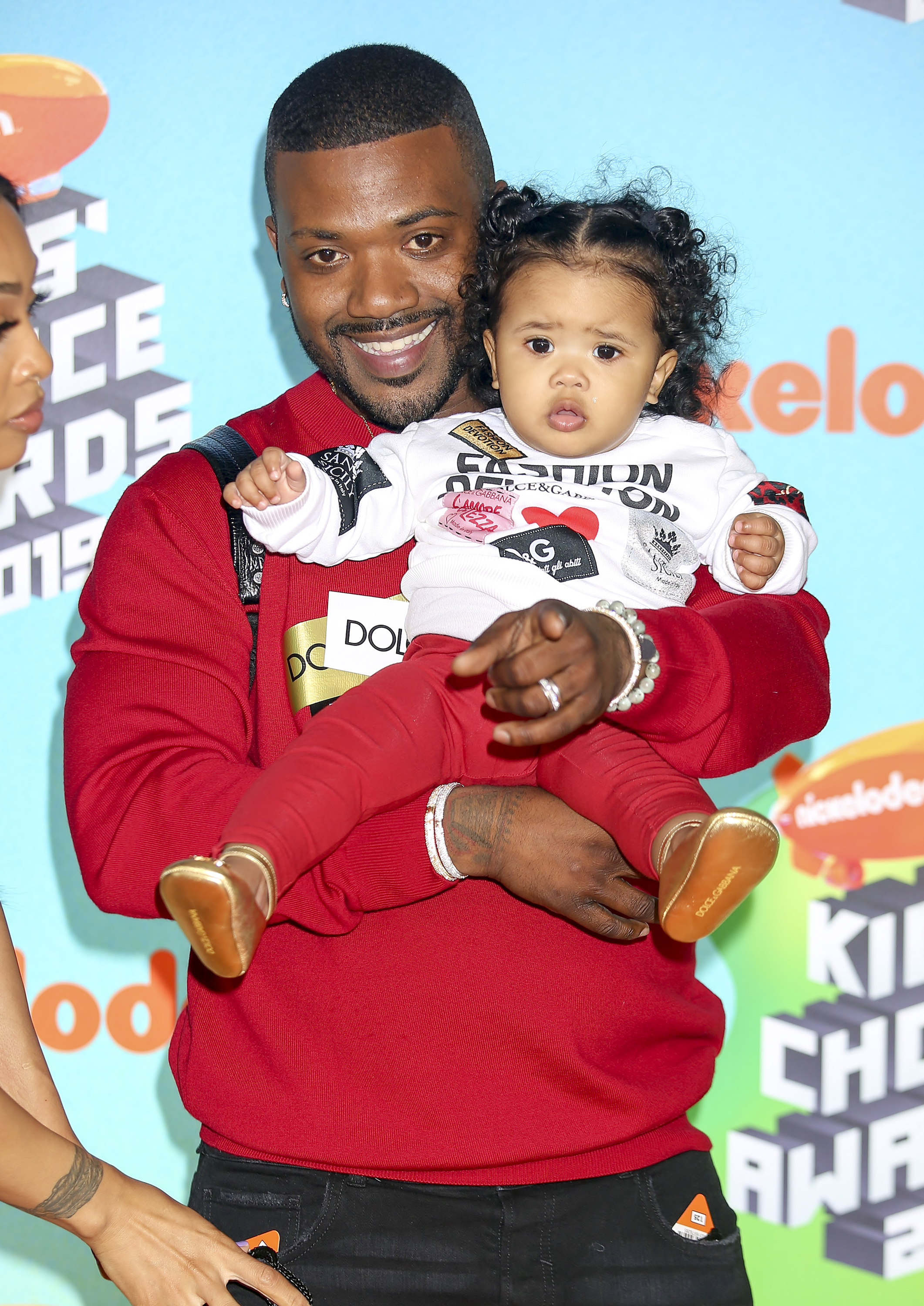 Ray J and his daughter Melody Love Norwood