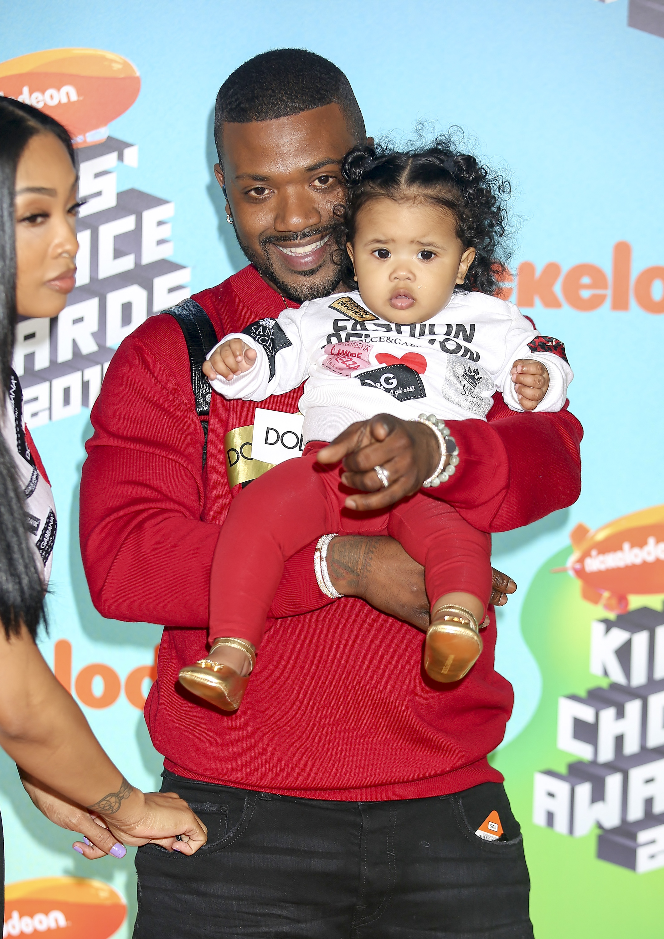 Ray J and his daughter Melody Love Norwood