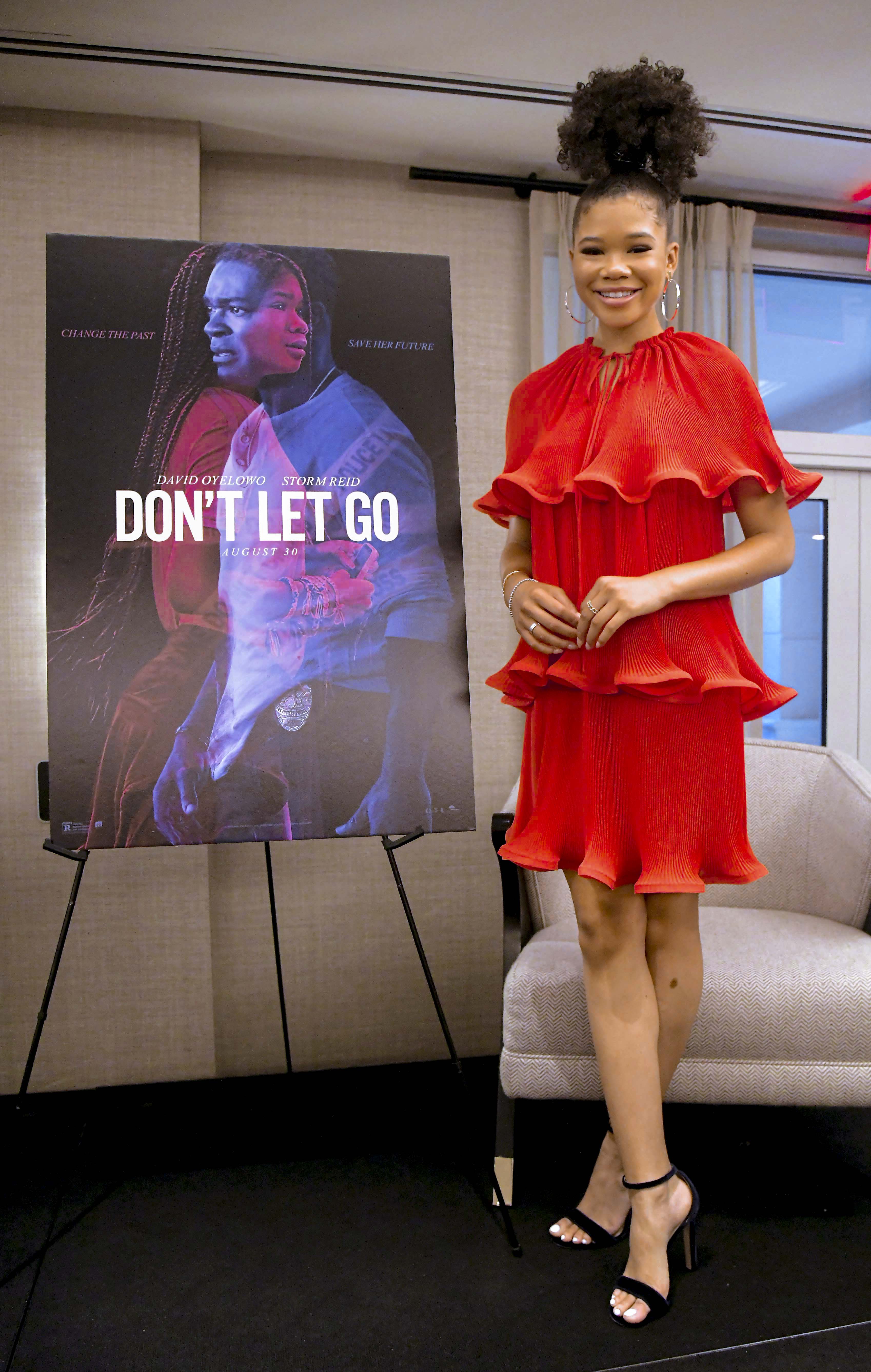 David Oyelowo and Storm Reid at DON’T LET GO’s Clips & Conversation moderated by Entertainment Tonight’s Kevin Frazier at the NABJ Annual Convention & Career Fair in Miami, FL on August 8, 2019