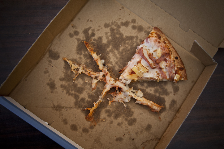 Pizza leftovers