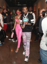 Saweetie and Quavo at Mustard's Inaugural Summersfest