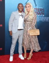 Tommy Davidson and wife at the '47 Meters Down: Uncaged' Premiere