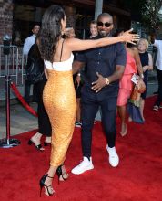 Corinne Foxx and Jamie Foxx at the '47 Meters Down: Uncaged' Premiere