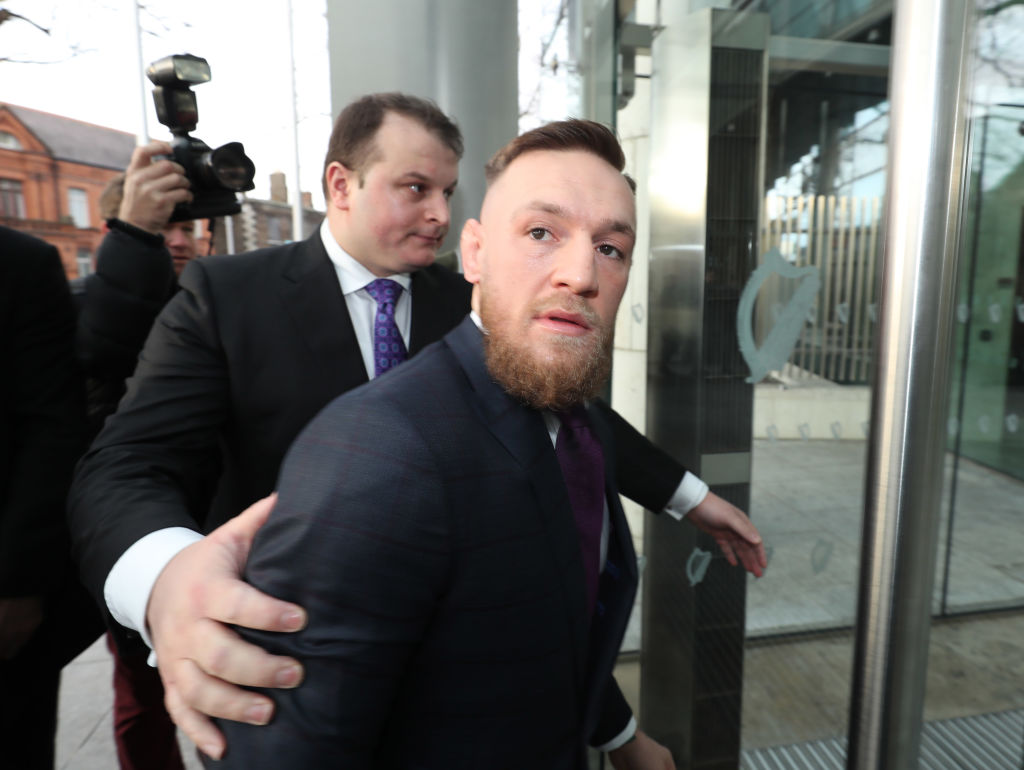 Conor McGregor court case
