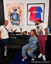 T.I. unveils Nipsey Hussle installation