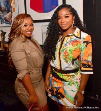 Toya Wright and Reginae Carter