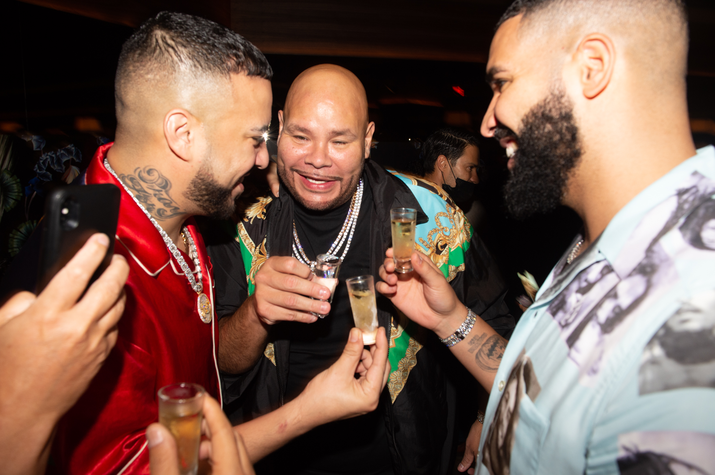 Splash Brothers Drake And French Montana Turn Up With Fat Joe At Haute