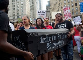 Eric Garner demonstrations mark the 5th anniversary of his death