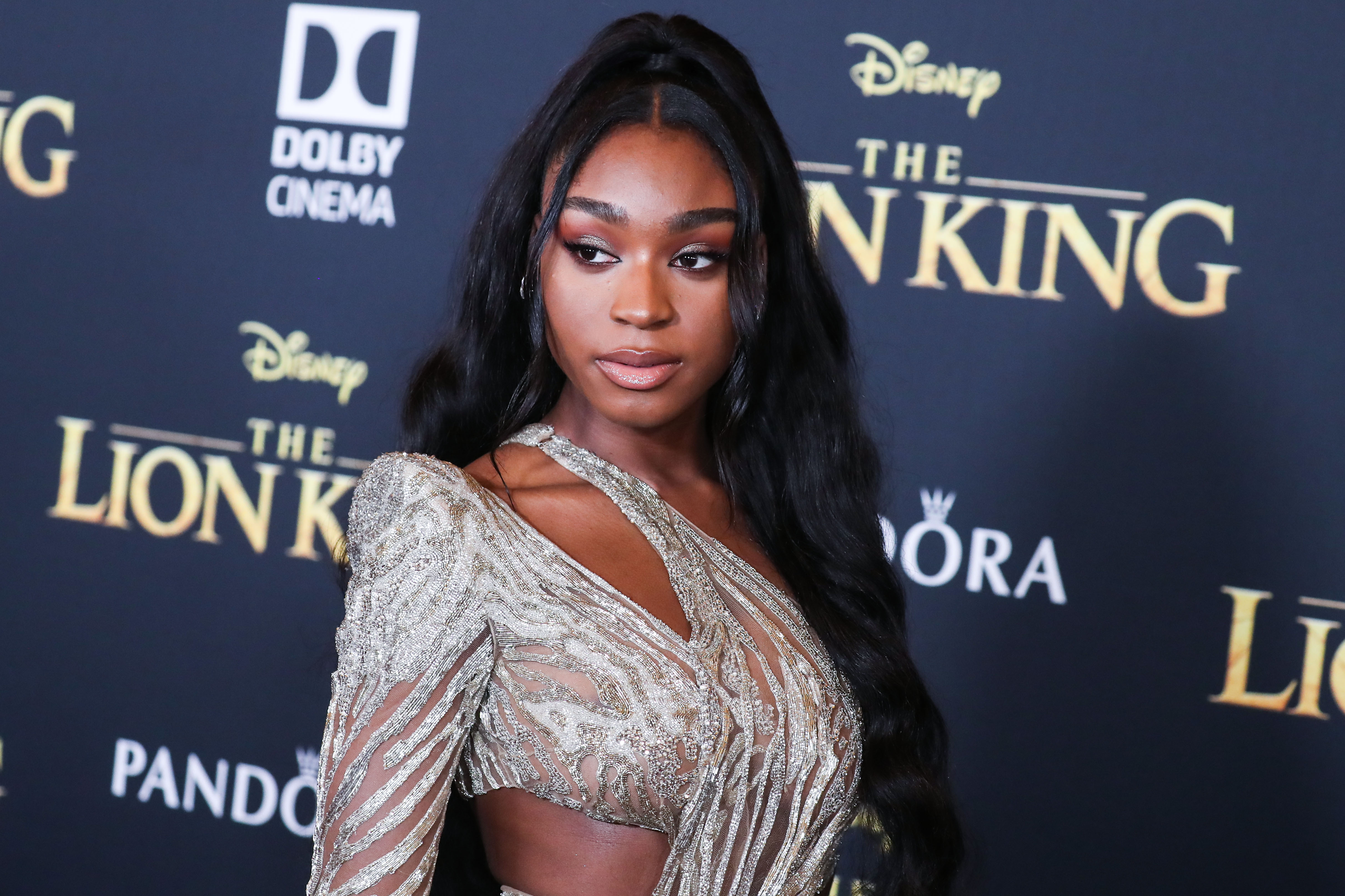 Singer Normani Kordei Hamilton arrives at the World Premiere Of Disney's 'The Lion King' held at the Dolby Theatre on July 9, 2019 in Hollywood, Los Angeles, California, United States. (Photo by Xavier Collin/Image Press Agency)