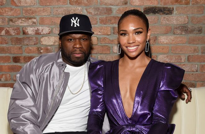 Power Couple Alert 50 Cent And New Girlfriend Jamira Haines Make It Red Carpet Official Bossip