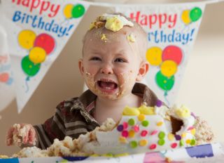 Toddler Crying At Birthday Party