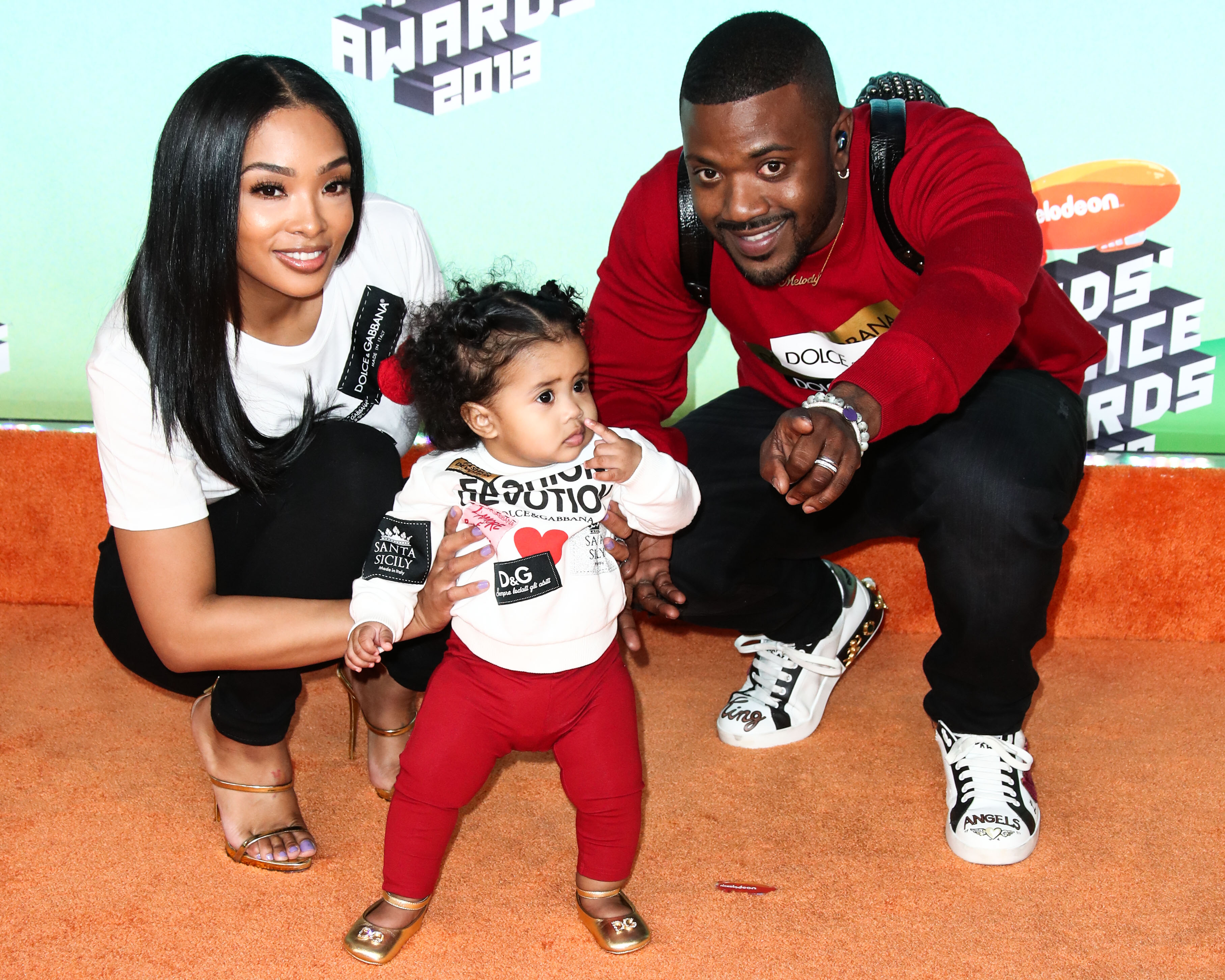 Ray J wife Princess Love and his daughter Melody Love Norwood