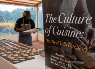 "The Cuisine of Culture: Our Food Tells Our Story" event with Visit Philly, the African American Museum in Philadelphia an Chef Omar Tate