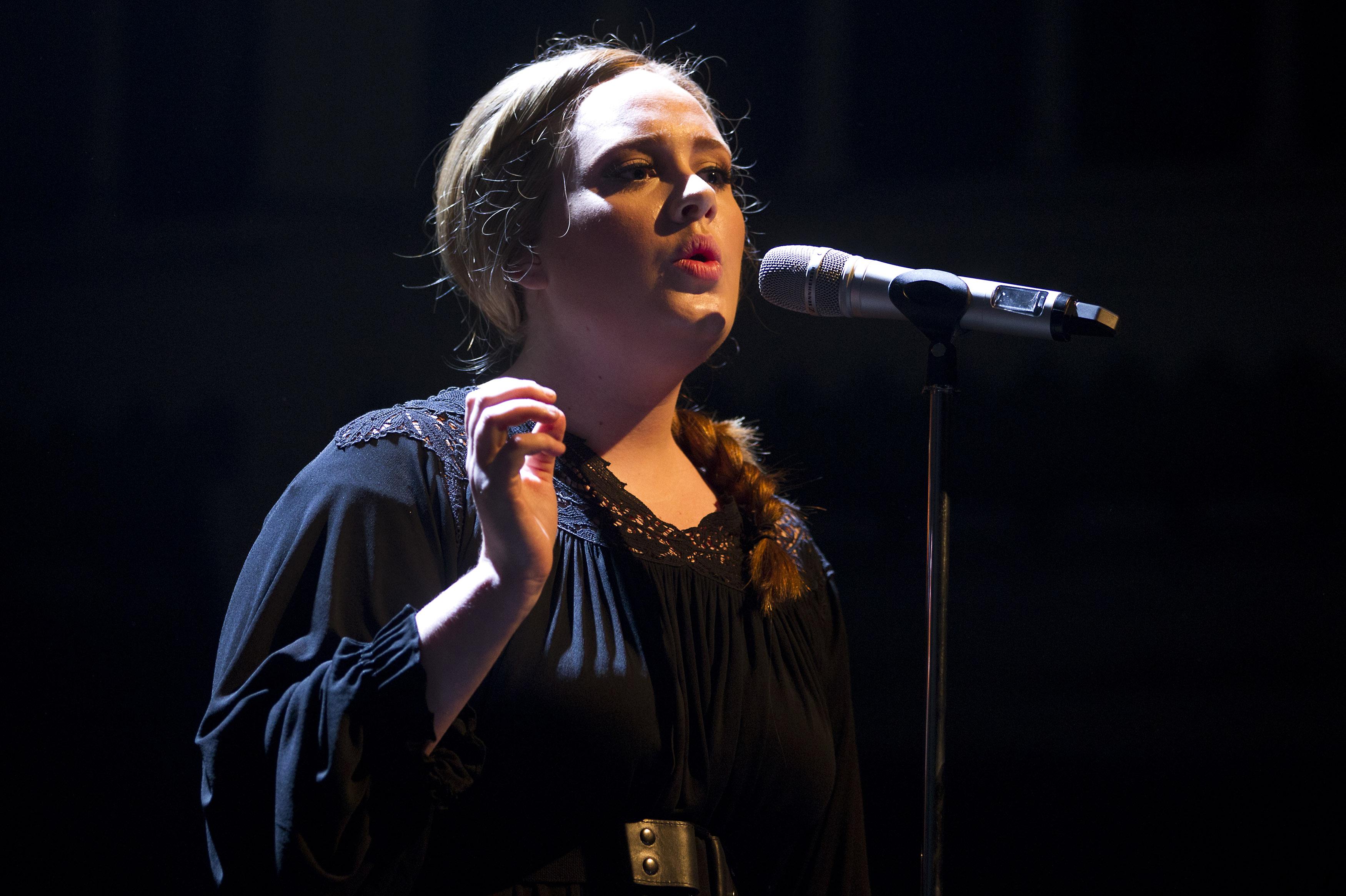Adele Performs At Paradiso In Amsterdam