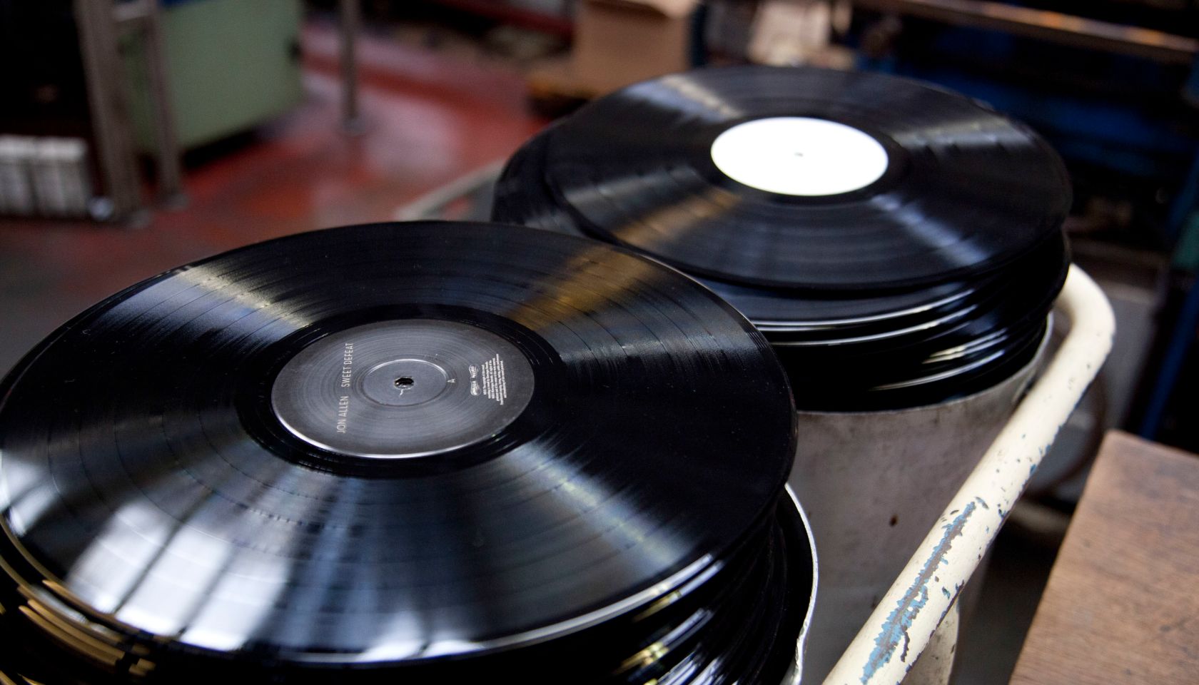 UK - Culture and industry - The Vinyl Factory still cuts records in Uxbridge