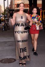 Dascha Polanco at the E!, ELLE, & IMG Host NYFW Kick-Off Party Top of the Standard, NY