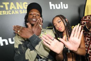 Joey Bada$$ Zolee Griggs Red Carpet and After Party Pictures from HULU's Wu-Tang: An American Saga