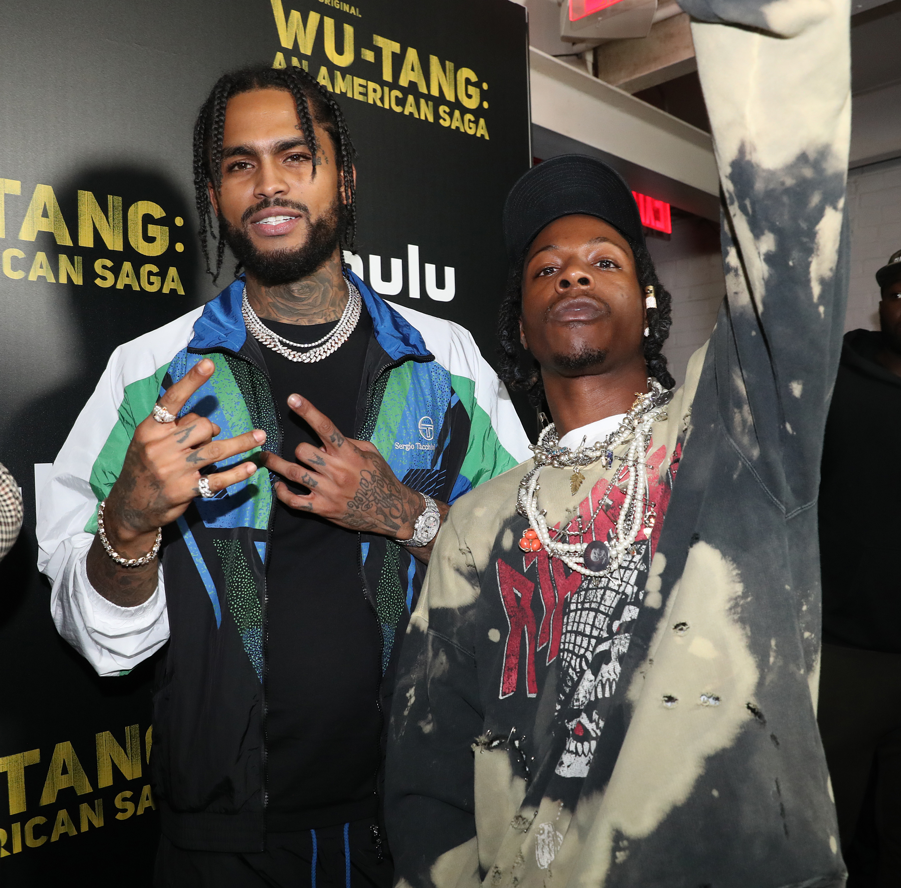 Dave East Joey Bada$$ Red Carpet and After Party Pictures from HULU's Wu-Tang: An American Saga