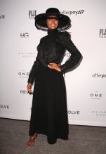 Halima Aden at the Daily Row 7th Annual Fashion Media Awards held the Rainbow Room