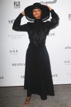Halima Aden at The Daily Row 7th Annual Fashion Media Awards held the Rainbow Room