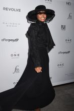 Halima Aden at The Daily Row 7th Annual Fashion Media Awards held the Rainbow Room