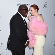 Edward Enninful and Karen Elson The Daily Row 7th Annual Fashion Media Awards held the Rainbow Room