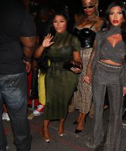 Lil Kim at Rihanna's Fenty Afterparty