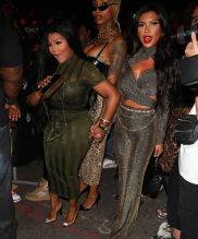 Lil Kim at Rihanna's Fenty Afterparty