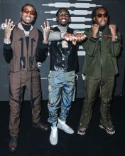 Migos arrive at Rihanna's Savage x Fenty Show presented by Amazon Prime Video