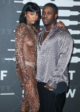 Renella Medrano and ASAP Ferg arrives at Rihanna's Savage x Fenty Show presented by Amazon Prime Video