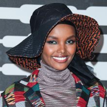 Halima Aden arrives at Rihanna's Savage x Fenty Show presented by Amazon Prime Video
