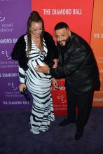 Nicole Tuck and DJ Khaled at Rihanna's Diamond Ball