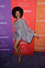 Ebonee Davis at Rihanna's Diamond Ball
