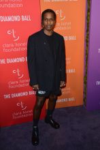ASAP Rocky at Rihanna's Diamond Ball