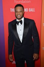 Robinson Cano at Rihanna's Diamond Ball