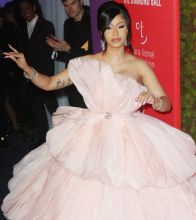 Cardi B at Rihanna's Diamond Ball